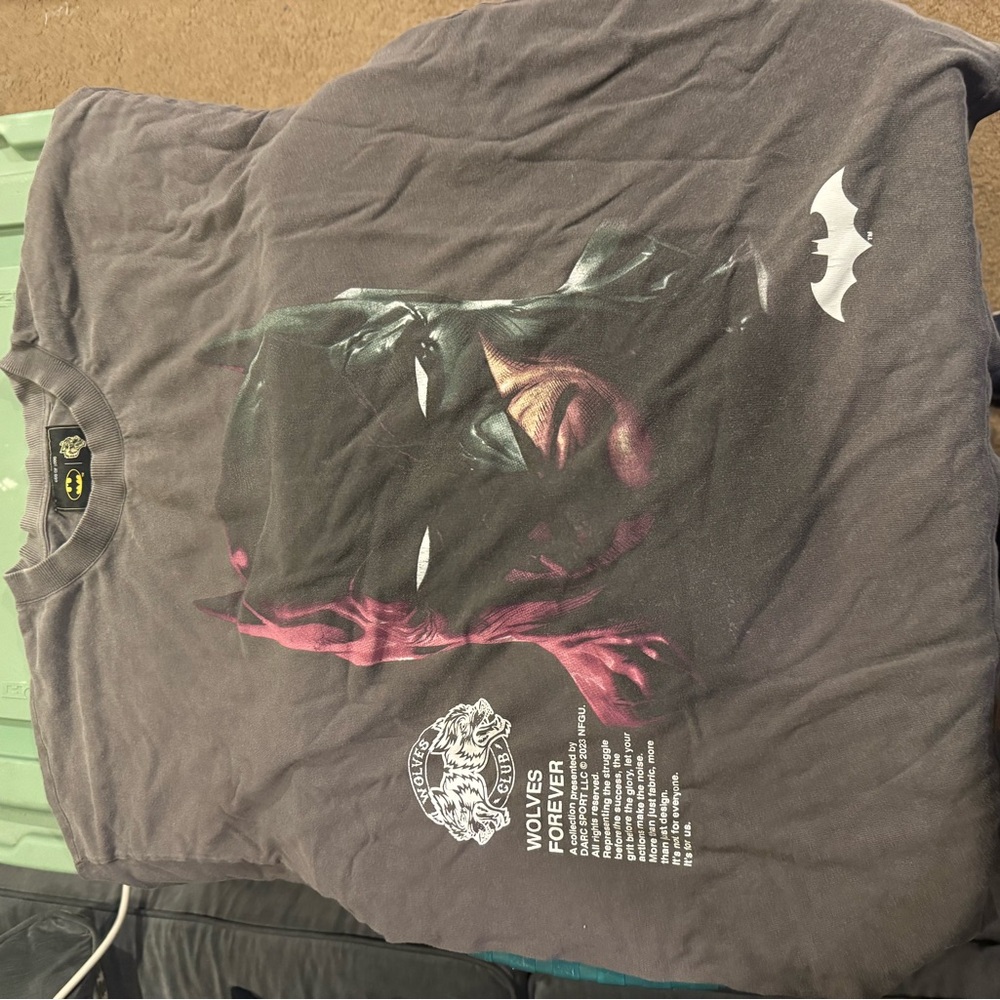 Darc Sport Batman Graphic Tee - Black and Pink